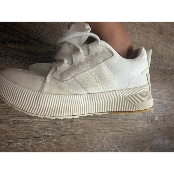 Sorel Out N About III Low Waterproof Sneakers Womens 6 White NL4970-125 - Picture 5 of 10